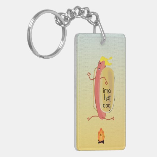 Hot-Dog Dare Devil Sleutelhanger (Voorkant Links)