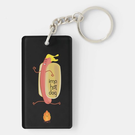 Hot-Dog Dare Devil Sleutelhanger (achterkant)