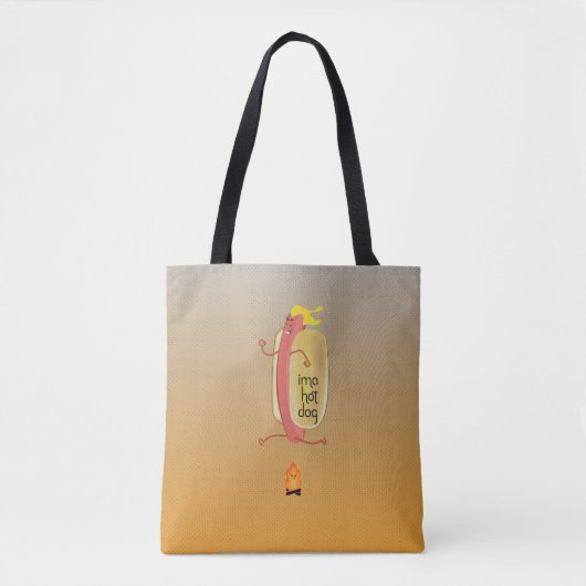Hot-Dog Dare Devil Tote Bag (Voorkant)