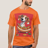 Hot Dog Delight T-shirt (Voorkant)