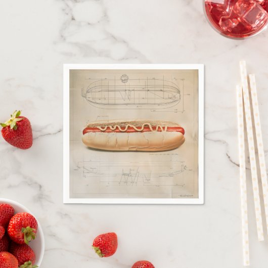 Hot Dog-diagram Servet (Insitu)