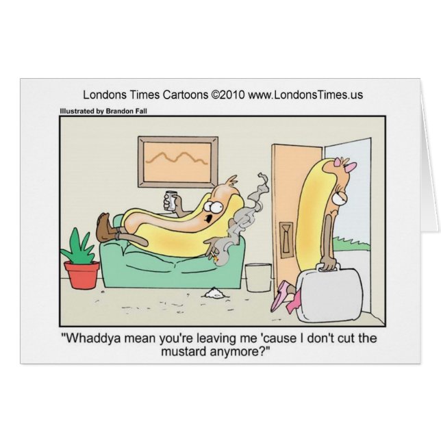 Hot Dog Divorces Funny T - shirts Mokken & cadeaus (Voorkant Horizontaal)