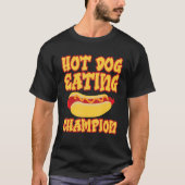 Hot Dog Eating Champion T-shirt (Voorkant)