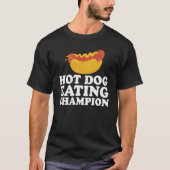 Hot Dog Eating Champion T-shirt (Voorkant)