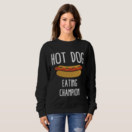 Hot Dog Eating Champion Trui (Voorkant volledig)