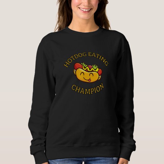 Hot Dog Eating Champion Trui (Voorkant)