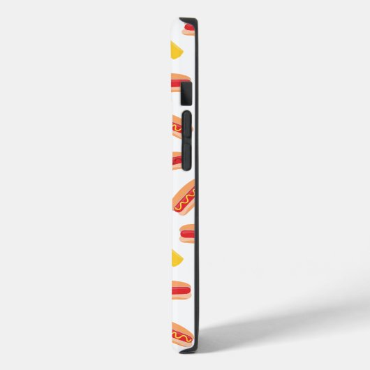 Hot Dog Fast Food Pattern Monogram Case-Mate iPhone Case (Achterkant / Links)
