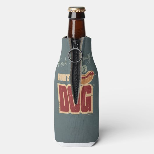 Hot Dog Flesjeskoeler (Fles Achterkant)