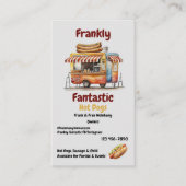 Hot Dog Food Truck Visitekaartje (Voorkant)