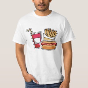 Hot Dog & Fries shirten & jassen T-shirt