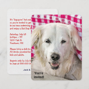 Hot Dog Fry uitnodiging