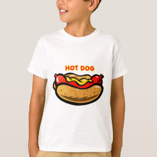 Hot Dog Funny kinder tshirts