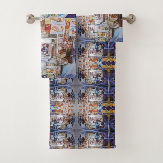 Hot Dog God Bad Handdoek (Insitu)