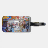 Hot Dog God Bagagelabel (Achterkant horizontaal)