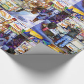 Hot Dog God, New York Cadeaupapier (Hoek)