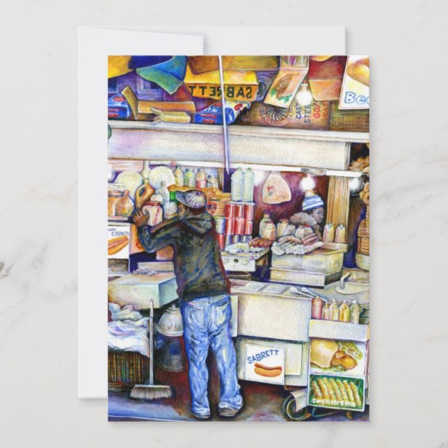 Hot Dog God, New York City (Voorkant)