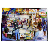 Hot Dog God, New York City Groot Cadeauzakje (Achterkant)