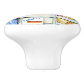 Hot Dog God, New York City Keramische Knop (Zijkant)