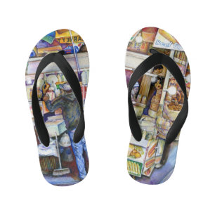 Hot Dog God, New York City Kinder Teenslippers