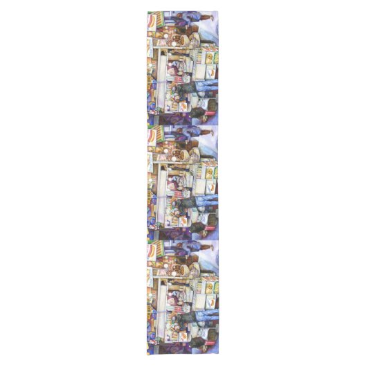 Hot Dog God, New York City Korte Tafelloper (Voorkant)