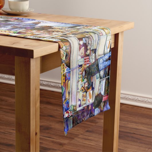 Hot Dog God, New York City Korte Tafelloper (Voorbeeld)