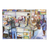 Hot Dog God, New York City Kussensloop (Voorkant)