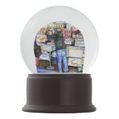 Hot Dog God, New York City Sneeuwbol (Achterkant)