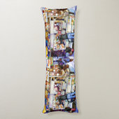 Hot Dog God, New York Lichaamskussen (Achterkant (Verticaal))