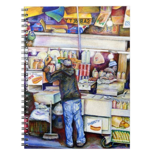 Hot Dog God, New York Notitieboek (Voorkant)