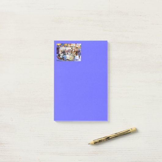 Hot Dog God, New York Post-it® Notes (Op bureau)
