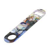 Hot Dog God, New York Speed Flessenopener (Achterkant Gekanteld)