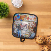 Hot Dog God Pannenlap (Top down)