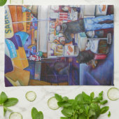 Hot Dog God Theedoek (Gevouwen)