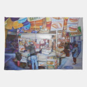 Hot Dog God Theedoek (Horizontaal)