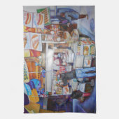 Hot Dog God Theedoek (Verticaal)