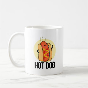 Hot Dog Grappige Snack Pun Koffiemok