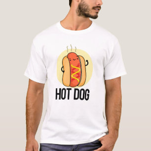 Hot Dog Grappige Snack Pun T-shirt