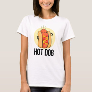 Hot Dog Grappige Snack Pun T-shirt