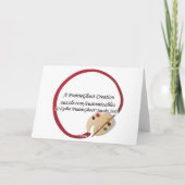 Hot Dog Greeting Card Kaart (Achterkant)