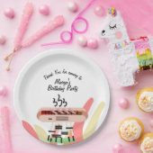 Hot Dog Grilling Birthday Party Cookout Papieren Bordje (Feest)