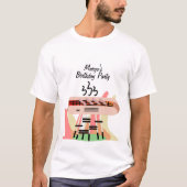 Hot Dog Grilling Birthday Party Cookout T-shirt (Voorkant)