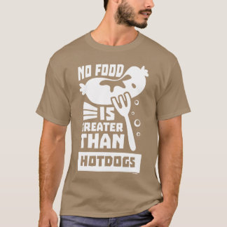 Hot dog grilling snack car Fast Food retro T-shirt