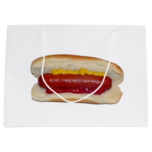 Hot Dog Groot Cadeauzakje (Voorkant)
