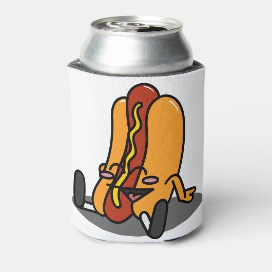 Hot Dog guy Blikjeskoeler (Blikje Achterkant)