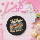 Hot Dog Heaven Papieren Bordje (Feest)