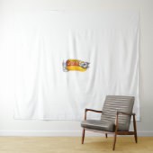 Hot Dog Husky - Grappig Eten Kostuum Wandkleed (In Situ (horizontaal))