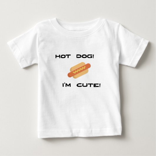 Hot Dog Ik ben Cute Baby (Voorkant)