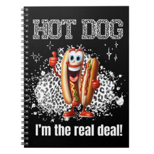 Hot Dog! Ik ben de echte deal Notitieboek