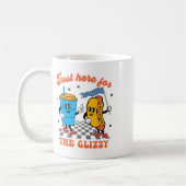 Hot Dog Ik ben hier voor de Glizzy Happy 4th van Koffiemok (Links)