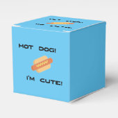 Hot Dog I'm Cute Bedankdoosjes (Voorkant Zijde)
